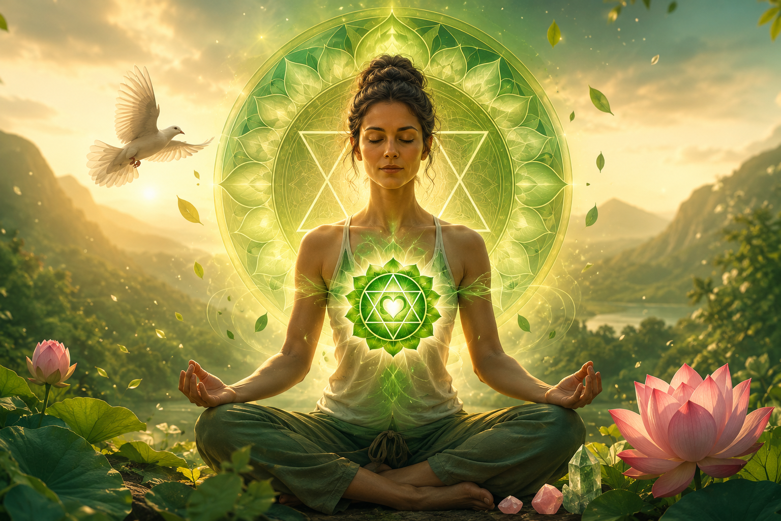 Anahata Chakra | Chakra de corazón | Luz Natural Mente